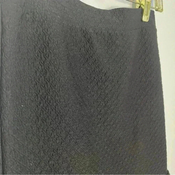 9-H15 S' CL Anthropologie Skirt Black Size Small in EUC - Picture 3 of 4